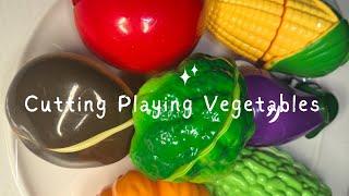 How to Play? Cutting Playing Fruits & Vegetables Compilation || Unpacking SATISFYING 