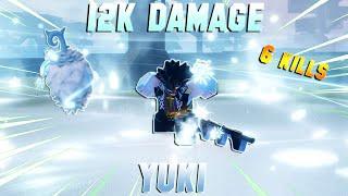 [GPO] THIS YUKI BUILD DELETES HEALTH BARS!! 12K DAMAGE GAME