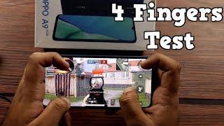 4 Fingers Claw PUBG Test OPPO A9 2020