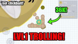 TROLLING MACRO HACKERS *LVL1 REVENGE*!! Agar.io Mobile - TROLL REVENGE - SKIN HACK COMEBACK - AGARIO