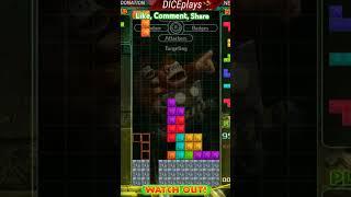 Getting A Tetris In Tetris 99: Maximus Cup - Donkey Kong Country Returns HD Edition!