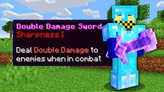 The Double Damage Sword is OP in Minecraft Hunger Games...