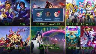 BANE STARLIGHT, MINOTAUR EPIC, NATAN RAMADAN SKIN, MOSKOV COLLECTOR - Mobile Legends: Bang Bang