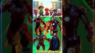 Team Avengers Part 17 Marvel Spiderman Ironman  Hulk Smash  Dr. Strange #coffindance #tileshop