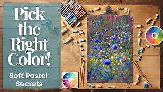 My EASY 2 Step Underpainting Technique! Pastel Lesson for Beginners