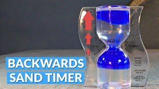 Paradox Sand Timer Flows Backwards