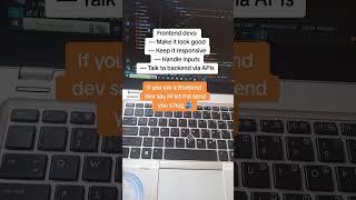 Frontend Dev: #coding