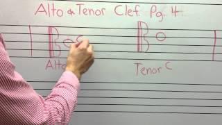 Alto and Tenor Clefs MUS 112