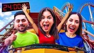 TEMA PARKTA BİR GÜN GEÇİRMEK !!! | Tuğba Eroğlu | Emir Beşli