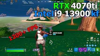 RTX 4070 ti + Intel i9 13900kf Fortnite Chapter 4 | Arena | Shattered Slabs | Performance Mode