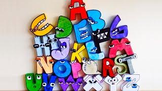 Cool Craft | Paper Alphabet Lore A-Z