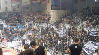 Paok partizan fans  08 02 2017