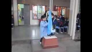 Izamiento Colegio Padre Roque Correa 2013