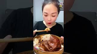 Braised Pork Belly with a Rice Dish, Tasting Show, #mukbang #asmr #먹방