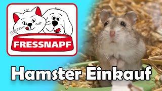 Hamster Einkauf  Fressnapf XXL  FMA Haustier Shopping