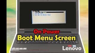 How to solve Lenovo Ideapad -  Boot Menu | Laptop does not enter Windows | Windows does not appear