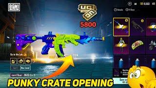 M416 Lizard Crate Opening BGMI | Punky Crate Opening BGMI | 5800 Uc M4 Lizard Crate Opening BGMI