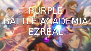 Purple Battle Academia Ezreal - Custom Mythic Chroma | League of Legends