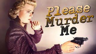 Please Murder Me (1956) Film Noir | Raymond Burr, Angela Lansbury | Great Cast for a noir!