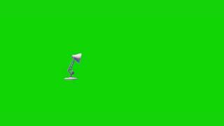 pixar lamp green screen