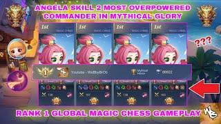 OVERPOWERED ANGELA 2 STRATEGY - TOP GLOBAL MAGIC CHESS BEST SYNERGY - Mobile Legends Bang Bang