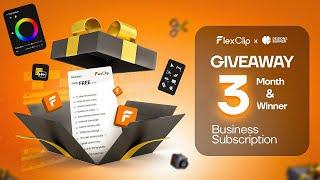 [FREE Giveaway] Winner Choose In This LIVE | #Flexclip #designsburner  @flexclipapp