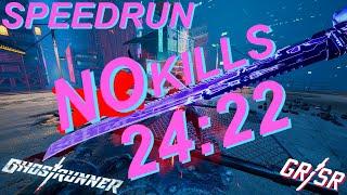 Ghostrunner in 24:22 NO KILLS Speedrun (Movement Mod by Dmgvol and LongerWarrior)