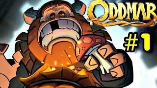 Oddmar WORLD 1 Midgard Level 1-1 All Coin Badges Secret Coins GAMEPLAY PT BR ANDROID IOS #1