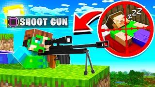 MINECRAFT Added in NEW GUNS! (insane)