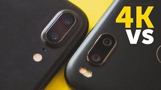 Xiaomi Mi A1 vs iPhone 7 Plus 4K сравнение видео с камеры (4K 30 FPS video test compare)