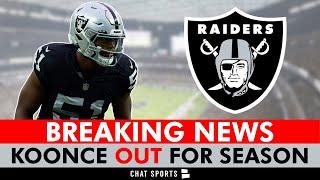 BREAKING RAIDERS NEWS On Malcolm Koonce That May Shock You + Vegas Should TRADE For This Player ASAP