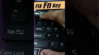 Enable/Disable Function (Fn) Key | Fix Fn key not working #shorts