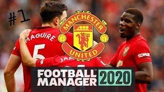 Let's Play Football Manager 2020 Man Utd - episode 1