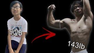 My 2 Year Body Transformation Skinny To Muscular