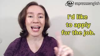 Learn English Phrases  I LIKE vs  I'D LIKE