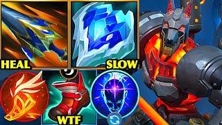 Wild Rift China Nasus Mid – Sundered Sky 1SHOT MAX CD NASUS Build & Runes – Battlecast Nasus Skin