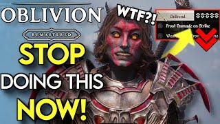 10 MAJOR MISTAKES To Avoid In Oblivion Remastered! | Oblivion Remastered Tips and Tricks