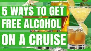 5 Ways to Get Free Alcohol on a Cruise