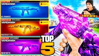 TOP 5 NEW META Loadouts in Warzone Verdansk Update! (Best Class Setups)