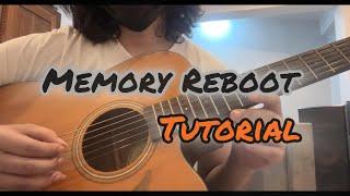 Memory Reboot- Guitar tutorial- Arranged by Bod G