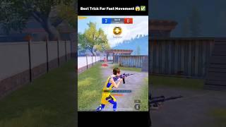 Best Trick For Fast Movement  #pubgmobile #mrijazplays #pubgtips #tipsandtricks