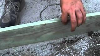 How to build a paver brick patio part 2