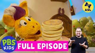 Donkey Hodie FULL EPISODE | Flying Flapjacks/Pickle Penguin Problem (ASL) | PBS KIDS