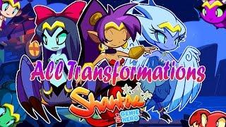 Shantae Half-Genie Hero: ALL TRANSFORMATION DANCES & POWERUP LOCATIONS |100% Shantae Guide (PS4)