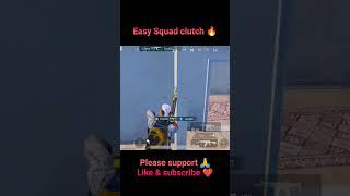 Easy Squad Wipe  || #bgmi #pubg #pubgmobile