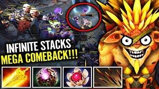 Dota 2 Healing machine Bristleback Octarine Core Mega comeback Dota 2 Pro gameplay