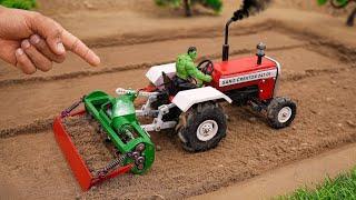 diy tractor homemade mini rotavator machine science project @sanocreator