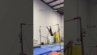 Do the women have better Jagers than men? #gymnastics #bars #perfect