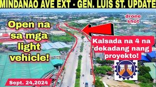 Open na!Mindanao ave Extension to Gen.Luis st. road project update|Sept.24|build better more|build3x