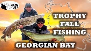 The Reality of Catching Trophy Pike And Musky Fishing In The Fall; A Georgian Bay Fishing Adventure